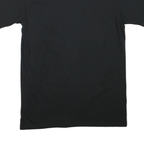 CHAMPION Mens Black Happy Jolly Days Graphic T-Shirt L Short Sleeve Crew Neck