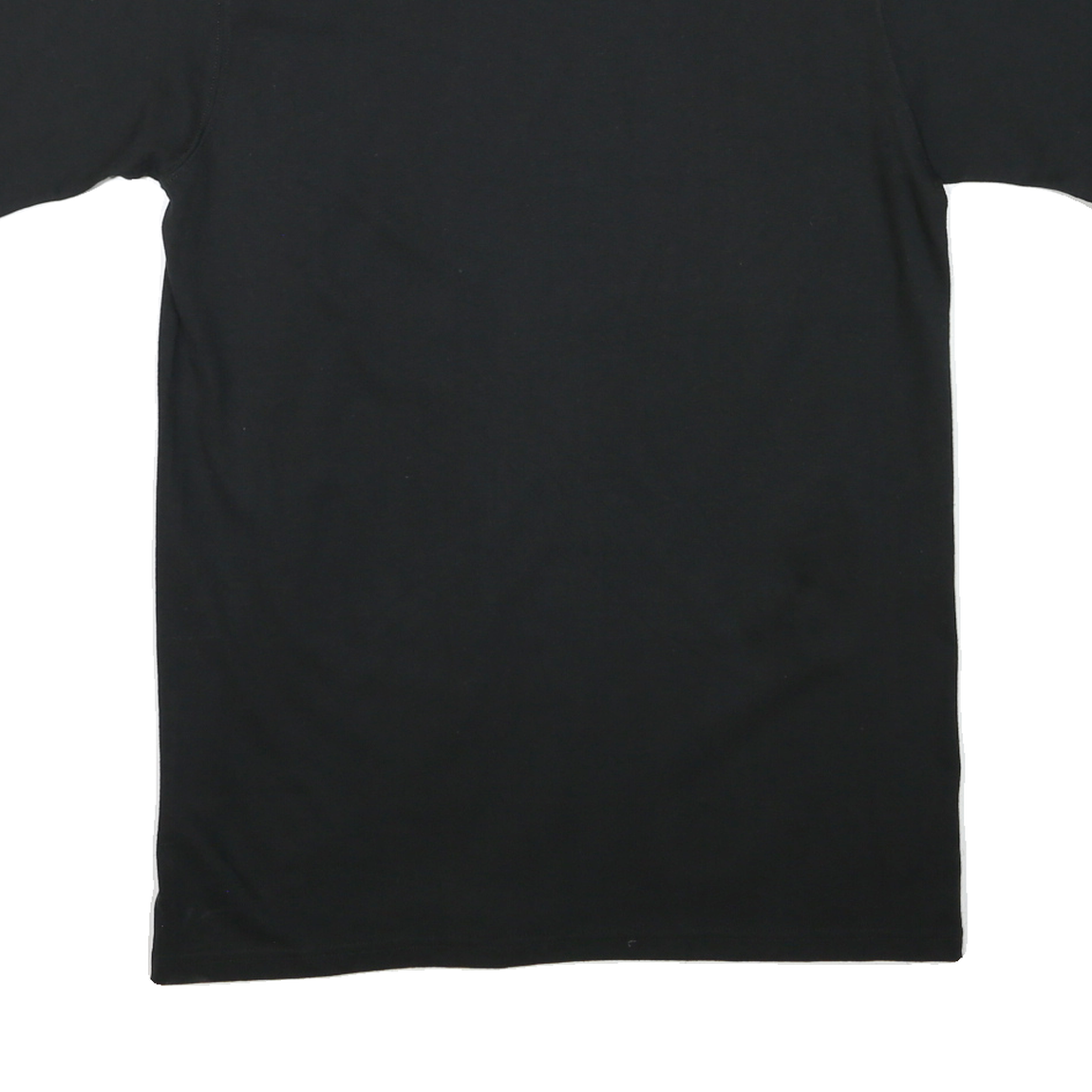 CHAMPION Mens Black Happy Jolly Days Graphic T-Shirt L Short Sleeve Crew Neck