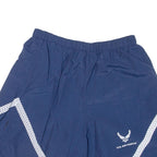USA AIR FORCE Mesh Lining Womens Sports Shorts Blue Relaxed M W24