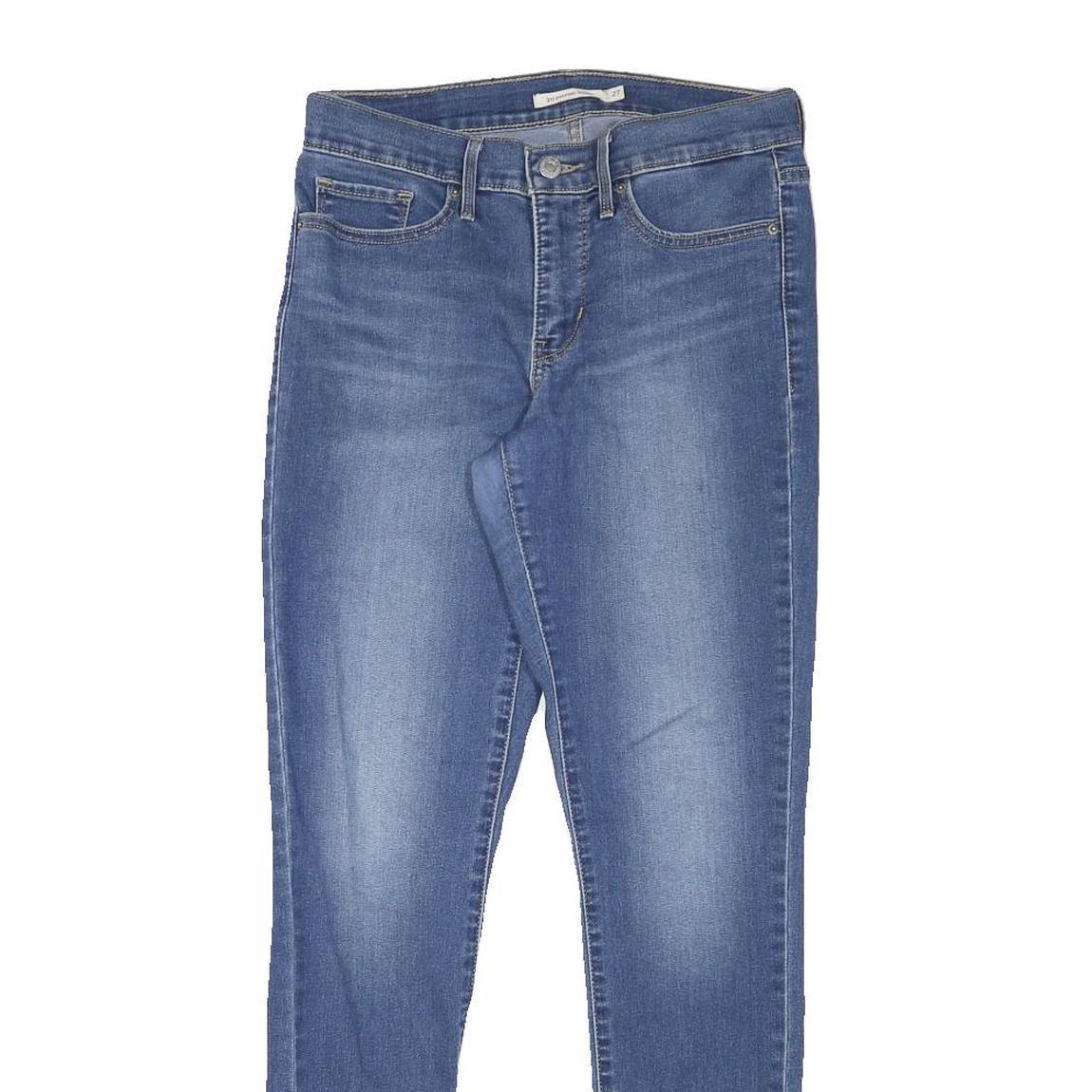 LEVI'S 311 Womens Jeans Blue Slim Skinny Denim Medium W29 L28 Zip