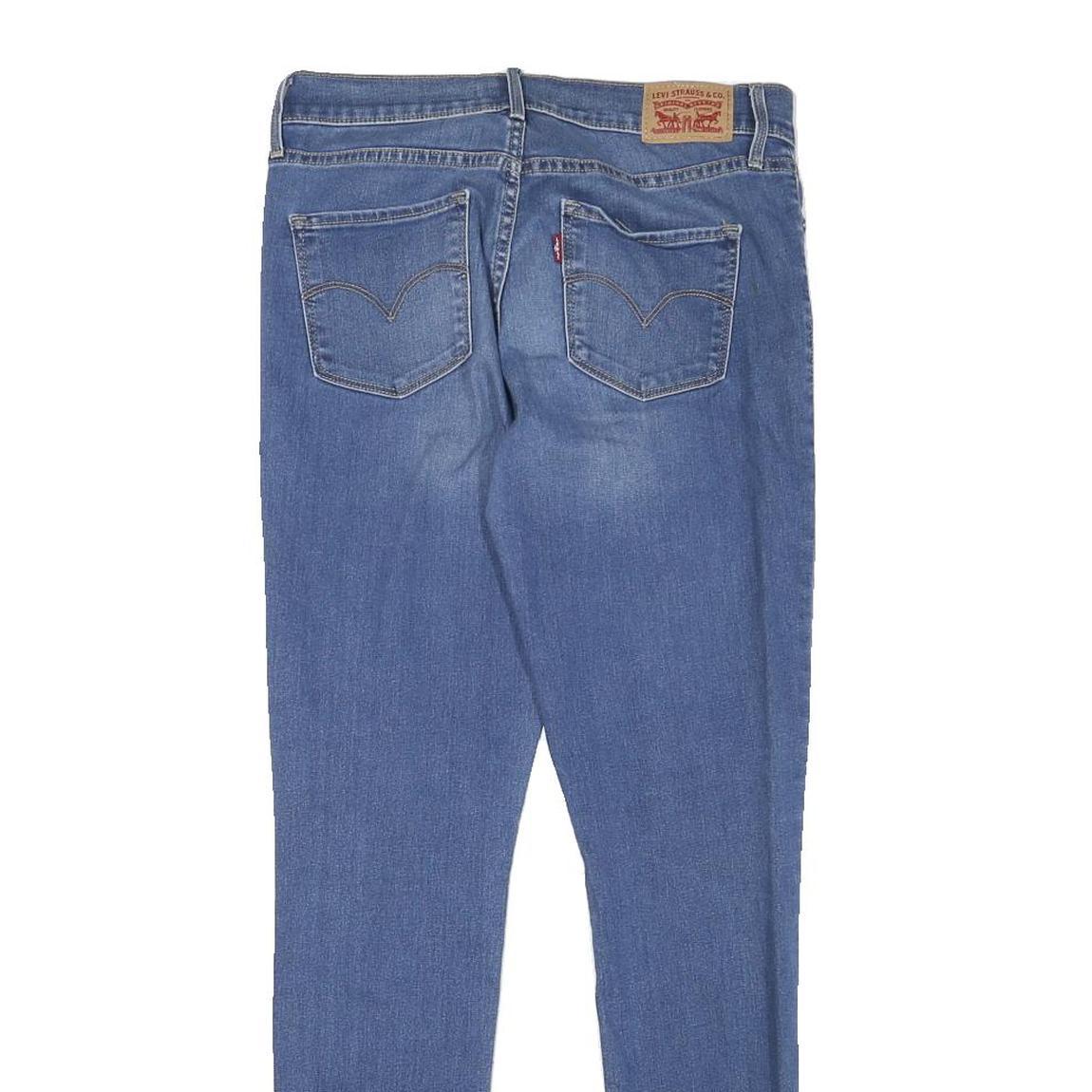 LEVI'S 311 Womens Jeans Blue Slim Skinny Denim Medium W29 L28 Zip