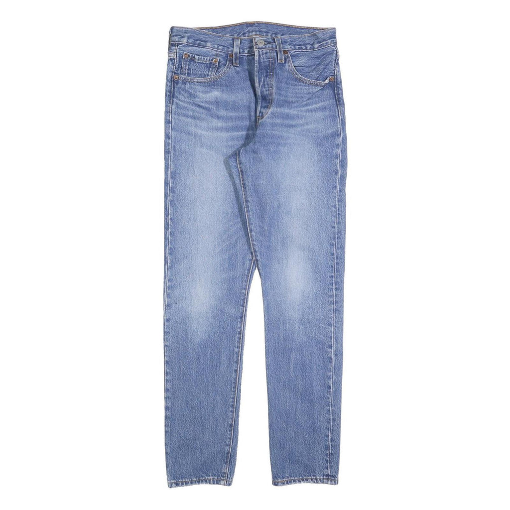 LEVI'S 501 S BIG E Womens Jeans Blue Slim Skinny Denim Medium W27 L30 Classic