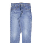 LEVI'S 501 S BIG E Womens Jeans Blue Slim Skinny Denim Medium W27 L30 Classic