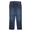 CAT Mens Trousers Blue Regular Straight W36 L34