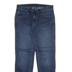 CAT Mens Trousers Blue Regular Straight W36 L34