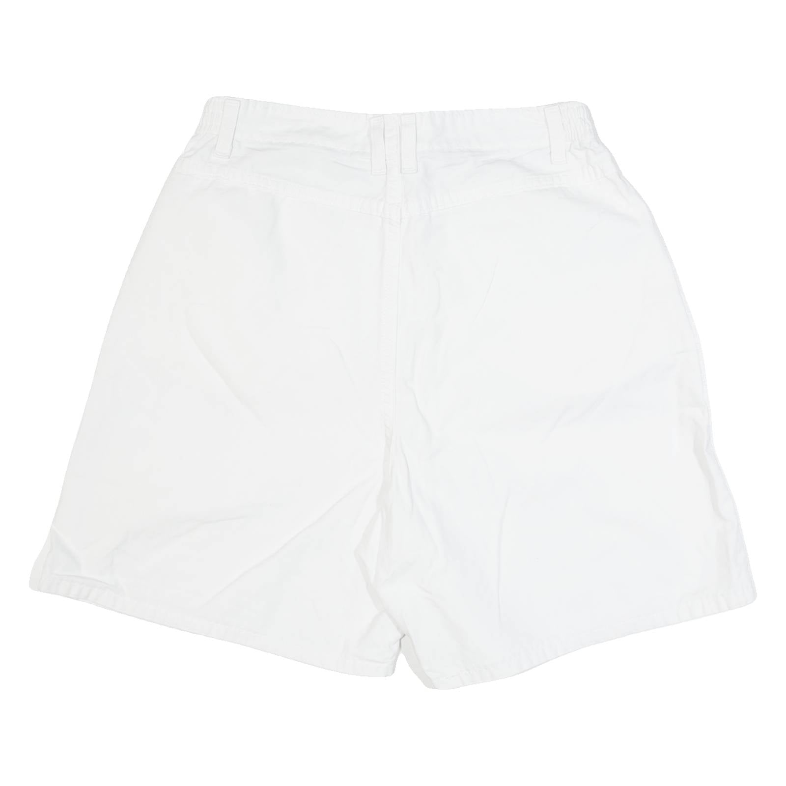LEE Womens Denim Shorts White S W28