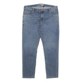 CARHARTT Mens Relaxed Jeans Blue Denim W40 L32 Casual Zip Pocket