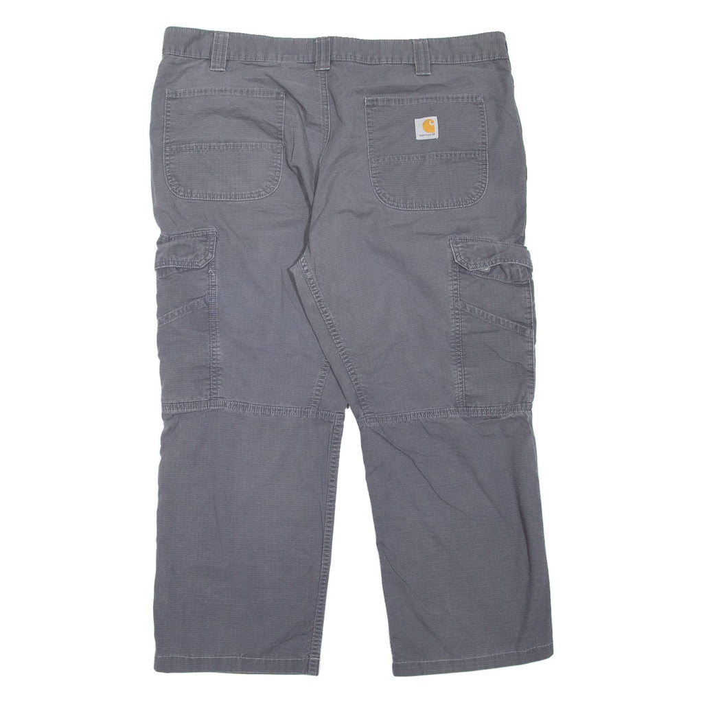 CARHARTT Cargo Workwear Mens Trousers Grey Relaxed Tapered W40 L26
