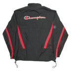 CHAMPION Mens Windbreaker Jacket Black L