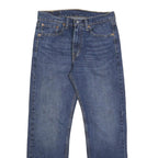 LEVI'S 505 Mens Jeans Blue Regular Straight Denim Medium W32 L30 Classic Fit Zip