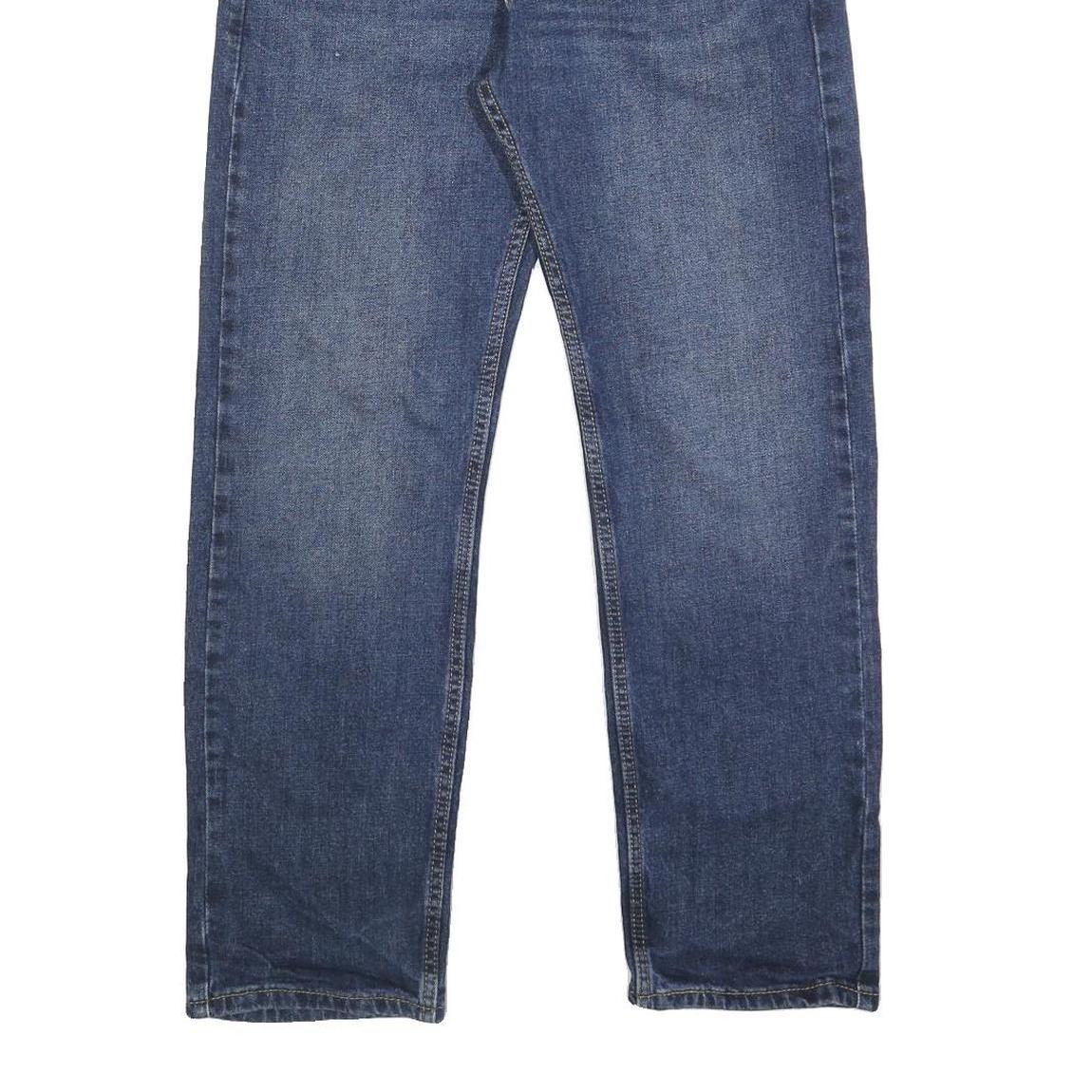 LEVI'S 505 Mens Jeans Blue Regular Straight Denim Medium W32 L30 Classic Fit Zip