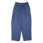 Womens Blue Relaxed Denim Jeans Cotton Blend W24 L26 Elasticated Waistband