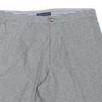TOMMY HILFIGER Mens Shorts Grey XL W36 Classic Cotton Blend Casual