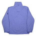 MAMMUT Womens Blue & Purple Outdoor Jacket M Polyester Zip Waterproof