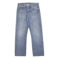 LEVI'S 501 Mens Jeans Blue Regular Straight Denim Medium W33 L29 Classic Style