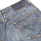LEVI'S 501 Mens Jeans Blue Regular Straight Denim Medium W33 L29 Classic Style