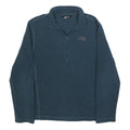 THE NORTH FACE Mens Blue Plain Jumper Crew Neck Basic Knit M Outdoor Fleece