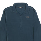 THE NORTH FACE Mens Blue Plain Jumper Crew Neck Basic Knit M Outdoor Fleece