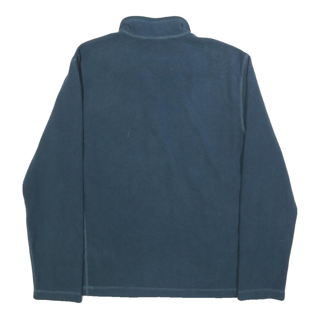 THE NORTH FACE Mens Blue Plain Jumper Crew Neck Basic Knit M Outdoor Fleece