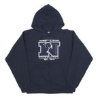 HANES Mens Navy University Of Nevada Wolf Pack Hoodie L Cotton Blend Casual