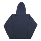 HANES Mens Navy University Of Nevada Wolf Pack Hoodie L Cotton Blend Casual