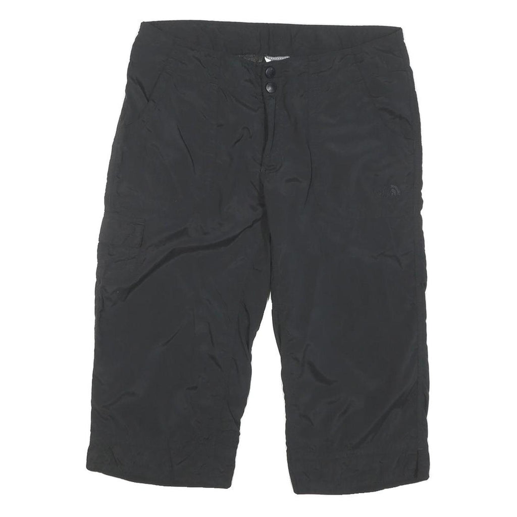 THE NORTH FACE Womens Black Nylon Casual Cargo Shorts UK 10 W34 Outdoor