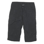 THE NORTH FACE Womens Black Nylon Casual Cargo Shorts UK 10 W34 Outdoor