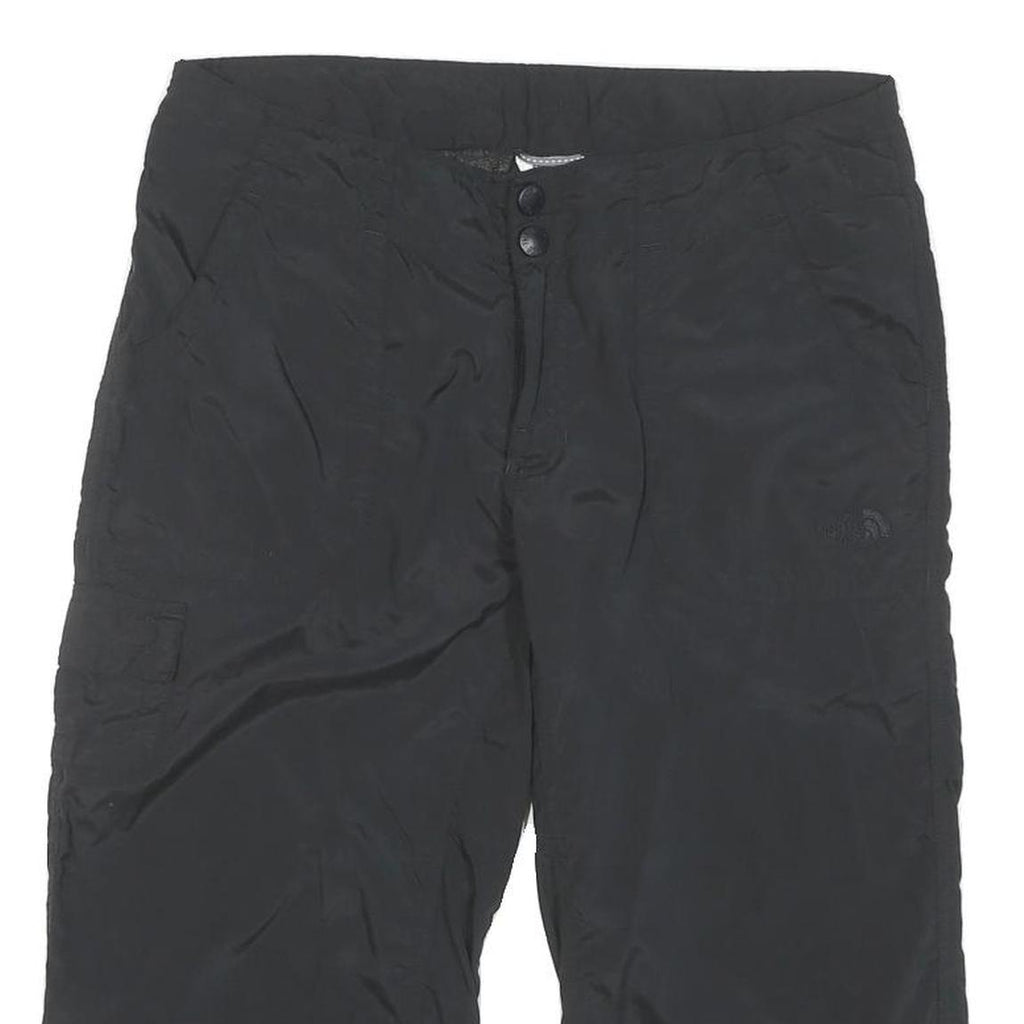 THE NORTH FACE Womens Black Nylon Casual Cargo Shorts UK 10 W34 Outdoor