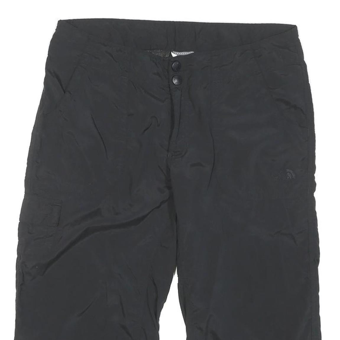 THE NORTH FACE Womens Black Nylon Casual Cargo Shorts UK 10 W34 Outdoor