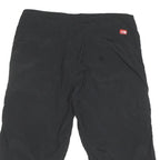 THE NORTH FACE Womens Black Nylon Casual Cargo Shorts UK 10 W34 Outdoor