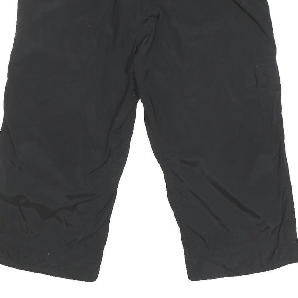 THE NORTH FACE Womens Black Nylon Casual Cargo Shorts UK 10 W34 Outdoor