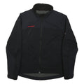 MAMMUT Womens Black Nylon Outdoor Jacket M Drawstring Pattern Plain