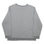 PUMA Mens Grey Cotton Blend Sweatshirt L Crew Neck Casual Sportswear