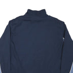 REEBOK Mens Navy & Blue Track Jacket 2XL Nylon Zip Athletic Sportswear