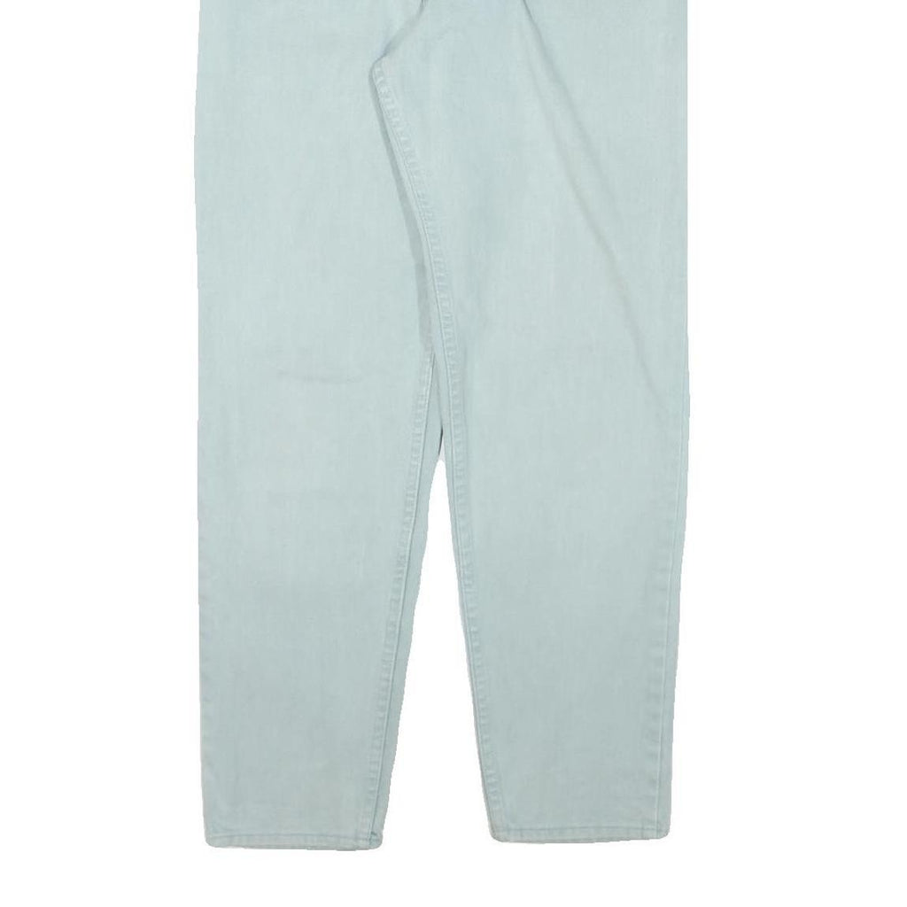 WRANGLER Womens Jeans Blue Relaxed Straight Denim Light W20 L29 Classic Fit