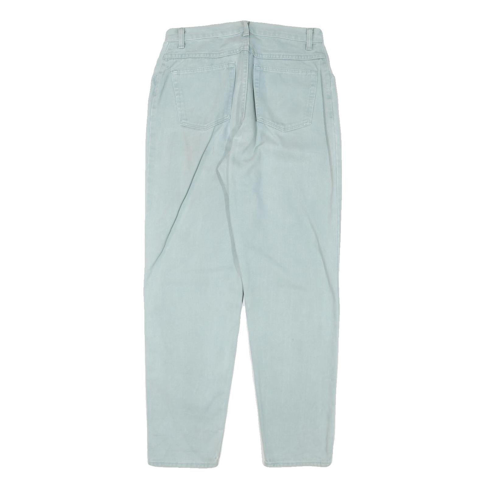 WRANGLER Womens Jeans Blue Relaxed Straight Denim Light W20 L29 Classic Fit