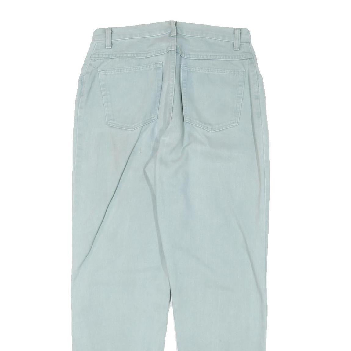 WRANGLER Womens Jeans Blue Relaxed Straight Denim Light W20 L29 Classic Fit