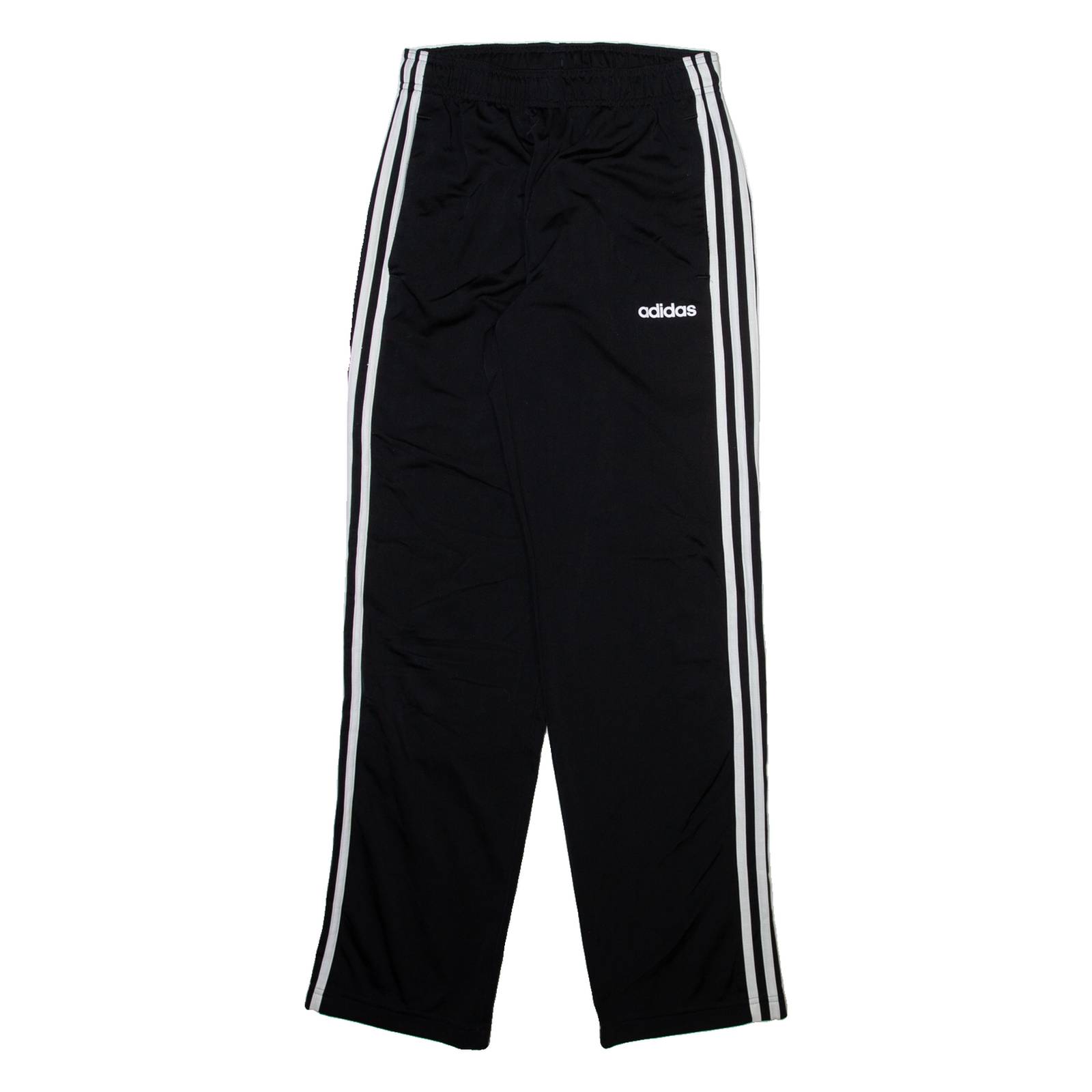 ADIDAS Mens Track Pants Black Straight S W24 L31