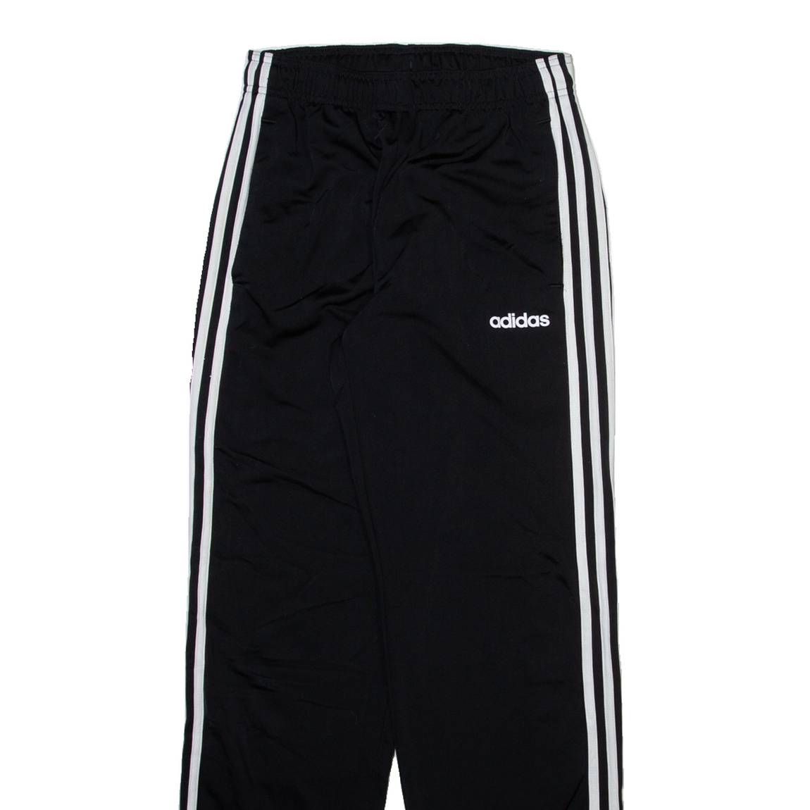 ADIDAS Mens Track Pants Black Straight S W24 L31