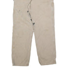 CARHARTT Mens Cotton Blend Beige Relaxed Straight Trousers W34 L34 Workwear