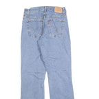LEVI'S 550 Straight Womens Jeans Blue Regular Straight Denim W28 L30 Classic Zip