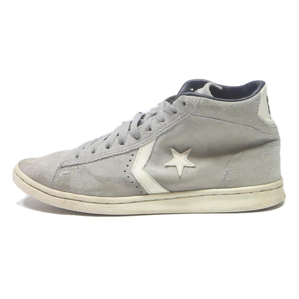 CONVERSE Pro Leather Womens High Top Trainers Grey Canvas UK 6.5 Casual