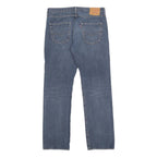 LEVI'S 501 BIG E Mens Jeans Blue Regular Straight Denim Medium W34 L32 Classic