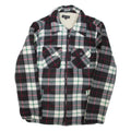 INDIAN HERO Mens Lumberjack Jacket Black Check XL