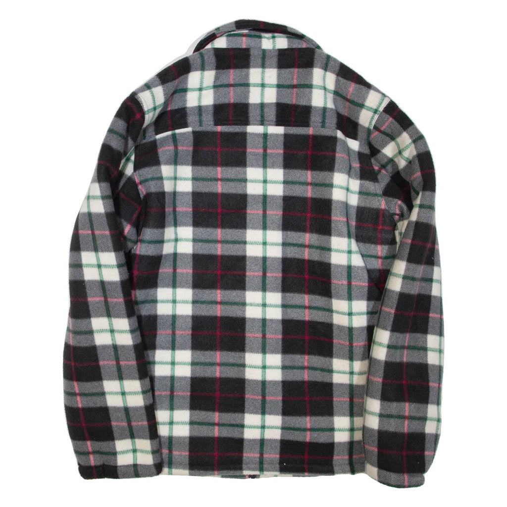INDIAN HERO Mens Lumberjack Jacket Black Check XL