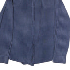 BEN SHERMAN Mens Blue Check Shirt S Button Down Long Sleeve Classic