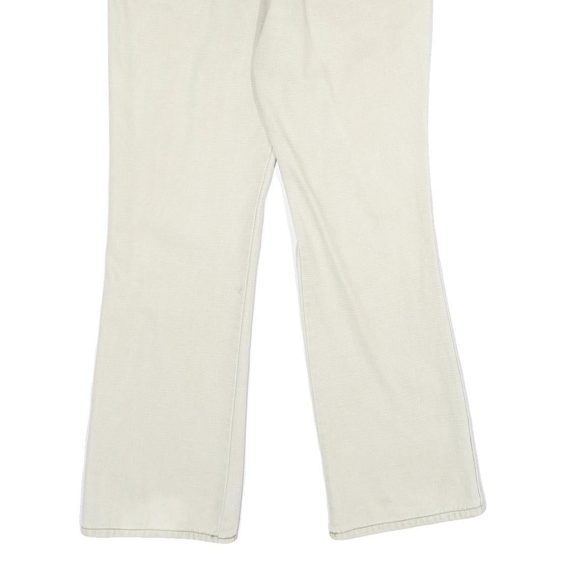 NART JEANS Mens Regular Fit Beige Cotton Jeans Button W34 L33 Casual Wear