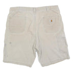 CARHARTT Mens Shorts Beige Casual Relaxed Fit XL W38 Workwear Pocketed