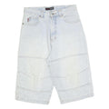 SAVVY JEANS Mens Light Blue Denim Casual Shorts M W32 Lightweight Cotton Blend