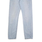 LEVI'S Mens Slim Light Blue Denim Jeans W29 L32 Classic Zip Closure